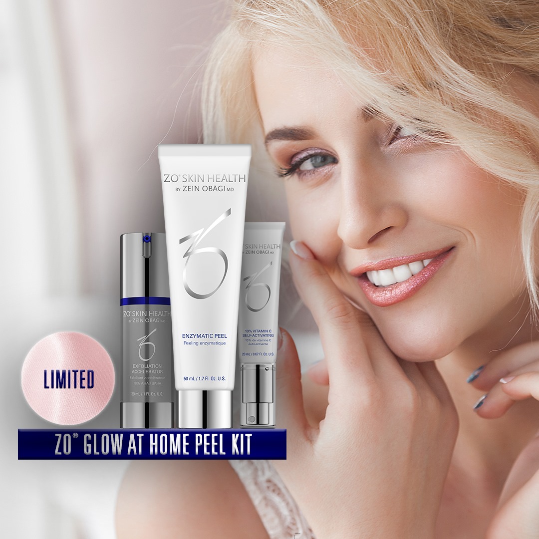 GLOW at home peel kitt